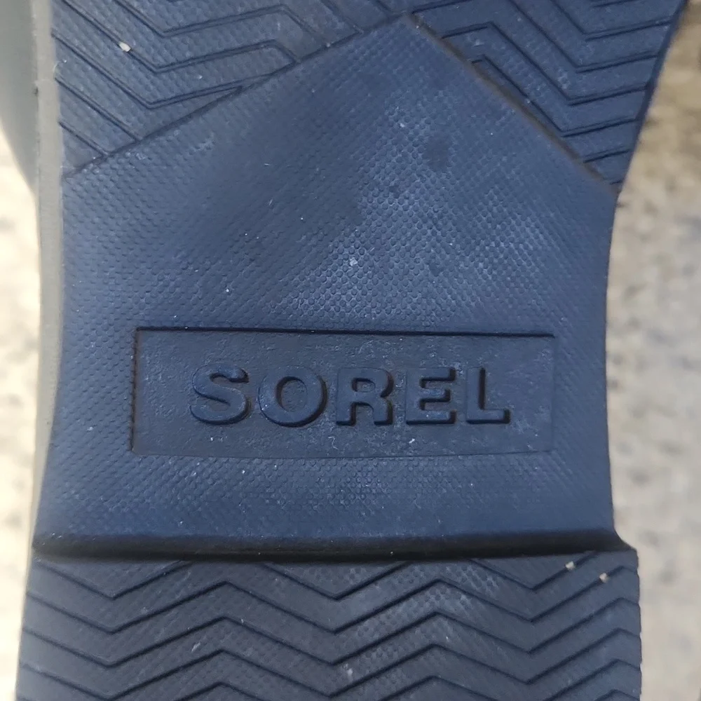Sorel Ella III Slide Sandals Quilted Leather Slip On Flats Black Size 10.5 - Picture 13 of 14